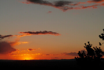 Obraz premium NM SF Autumn Sunset 2 2025