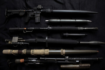old military rifle