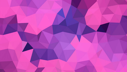 Fototapeta premium Abstract geometric pattern with vibrant pink and purple hues