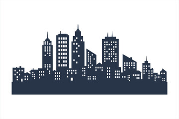 Obraz premium Cityscape Silhouette
