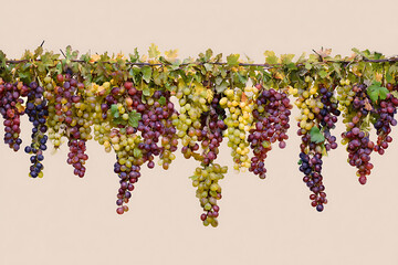 vine, an ripe