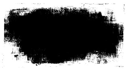  Grunge design elements. Dirty texture banners. Painted rectangles. Black Vector Banner