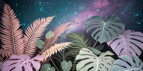 tropical flower background