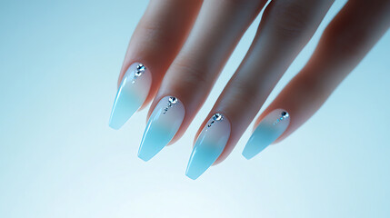 water drop on a white background