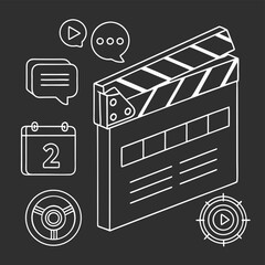 Media production graphic design