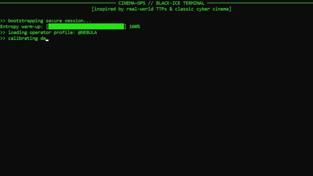 cinema ops Hacker movie computer screen programming