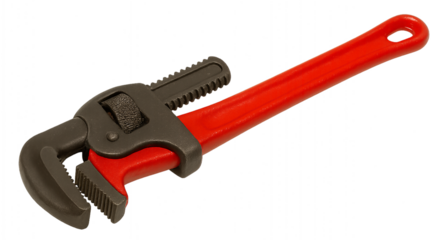 wrench on white background