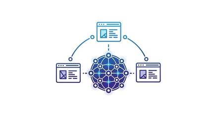 Conceptual illustration depicting the degradation of digital information and the corruption of data integrity during transfer or over time, symbolizing data quality challenges in storage systems