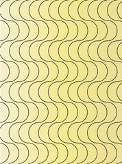  Seamless Yellow Wave Pattern Background