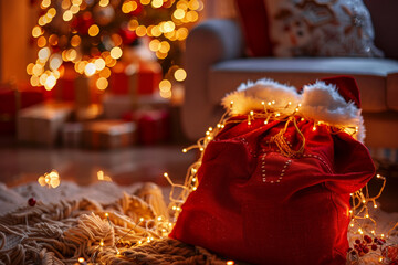 christmas decoration with candle