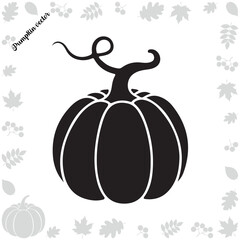 vector illustration of a pumpkin