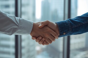 Handshake business agreement partnership teamwork collaboration deal contract success trust support cooperation greeting communication corporate negotiation meeting professional relationship strategy 