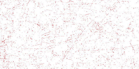 Red grunge texture background with white paint splash pattern and rough border design