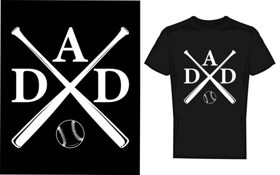 Funny par tee dad baseball matching baseball quote party pocket design featuring a silhouette for father s day or a casual celebration perfect for apparel and gifts