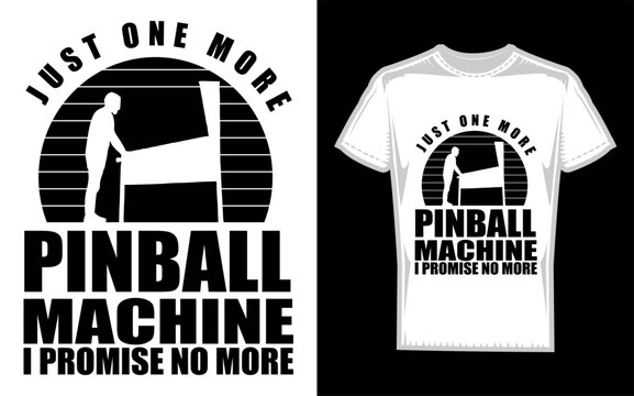 Dynamic silhouette of a pinball player intensely focused on flipping the ball capturing the thrill and excitement of the game for enthusiasts and lovers of arcade fun