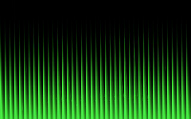 Green light streaks on a black background create a modern and dynamic design