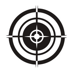 target on white background