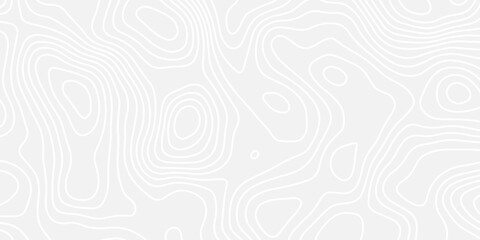 A clean, monochrome abstract background featuring a seamless topographic map pattern with subtle, flowing white contour lines on a light gray surface, conveying minimalist elegance.