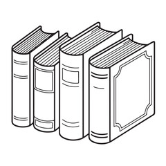 Vector book icon