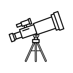 Detailed Outline of a Telescope, Exploring Celestial Objects, Observing the Night Sky, and 008.ai-Inspired Celestial Wonders