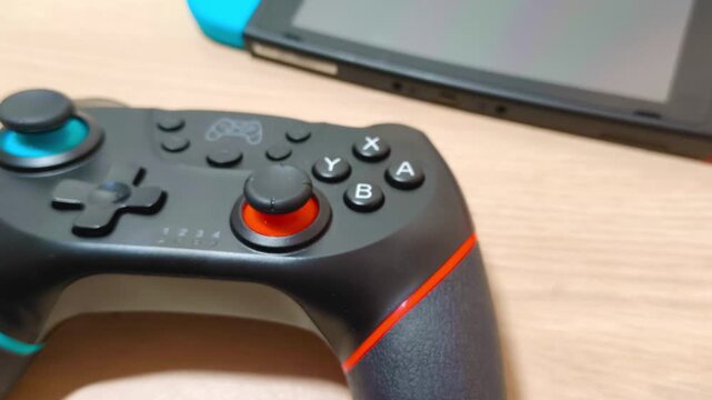 Experience immersive gaming with a pro controller for intense gameplay, featuring responsive buttons and a comfortable grip for serious gamers and esports enthusiasts