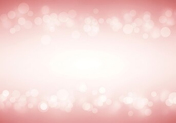 Soft Pink Bokeh Lights Gradient Background image