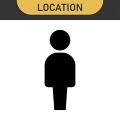Pin Location icons. Point of location. Set of map pointer. Marker pointer. Vector illustration. Flat Map pin icons to mark location
