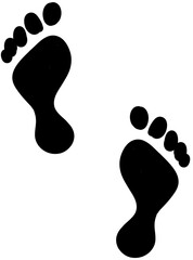 발자국(번갈아,2)