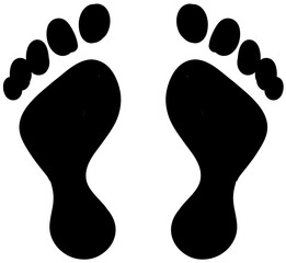 발자국(양발,2)