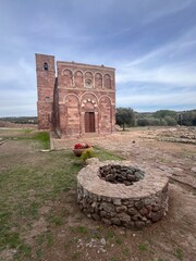 Church of Our Lady o Tergu. Sardinia. Italy. chiesa romanico-pisana di Nostra Signora di Tergu Tergu (Anglona) Sassari, Sardegna, Italia