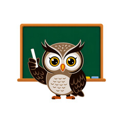 Wise Owl Teacher at Blackboard
