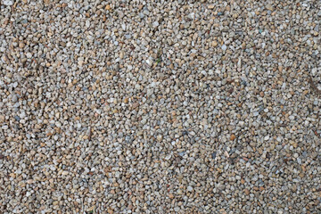 Gravel texture background with small pebbles
