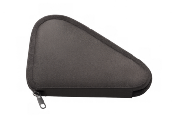 Black soft case for handgun firearm protection
