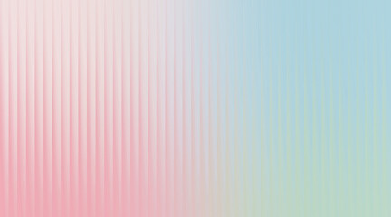 Soft vertical gradient background with subtle ribbed texture transitioning from pastel pink to light blue.