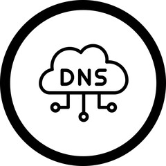 DNS Vector Icon Design
