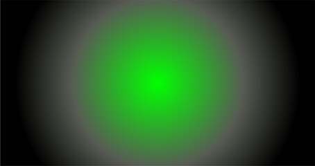 Vector solid round luminous 
black and green wide background with 
gradient. Fashionable graphic design. Texture. 
Paper empty wallpaper. Pattern. Template with
shadow and light.