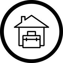 Home Office Vector Icon Design