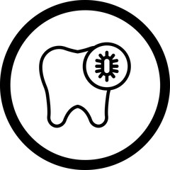 Infection Vector Icon Design