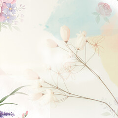 abstract floral background