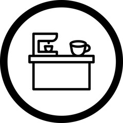 Barista Vector Icon Design
