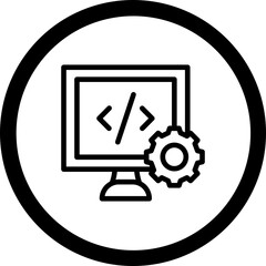 Software Development Vector Icon Design