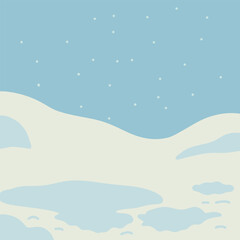 Winter Landscape Background