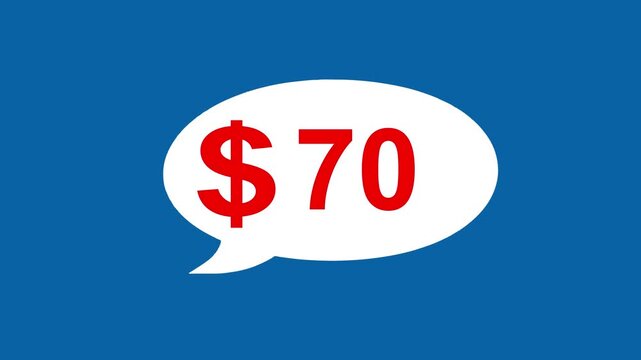Animated Dollar Growth: $0 to $150 Money Counter Grand Animated Money Counter: Watch $0 Grow to $150! Dollar Counter Animation.