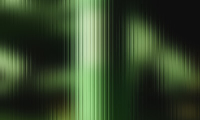 Abstract vertical streaks of green and dark tones create a textured, blurred background effect