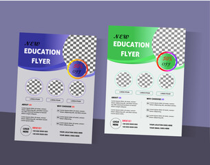 EREDUCATION  FLYER Creative A4 