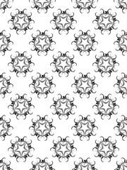 A seamless floral vector pattern set, featuring vintage summer flower designs and illustrations for decoration