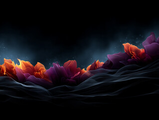 Dark cool tone background mockups