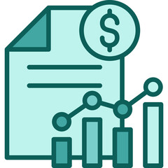 Income Report solid icon
