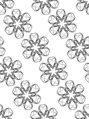 Elegant pink floral seamless pattern with flowers, leaves, and butterflies, perfect for spring $\mathbfvector}$ wallpaper design illustration