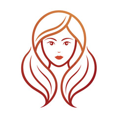 Elegant virgo zodiac sign illustration isolated on white background, perfect for astrology and horoscope enthusiasts and designers